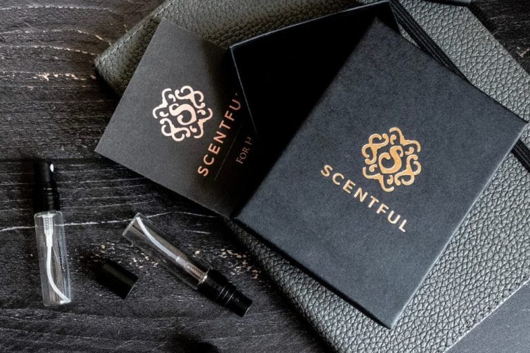 Scentful - beauty fragrance subscription box with free shipping in UK
