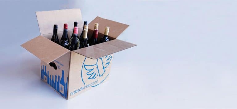 Naked Wines with wine inside