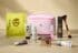 GLOSSYBOX Summer Bag Limited Edition pink striped beauty bag