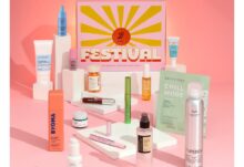 Boots Festival Beauty Box with its summer beauty contents