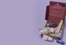 Liberty Beauty Drop box with beauty products