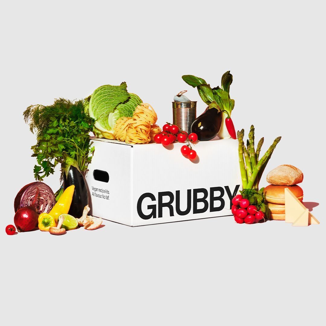 A Grubby meal kit box