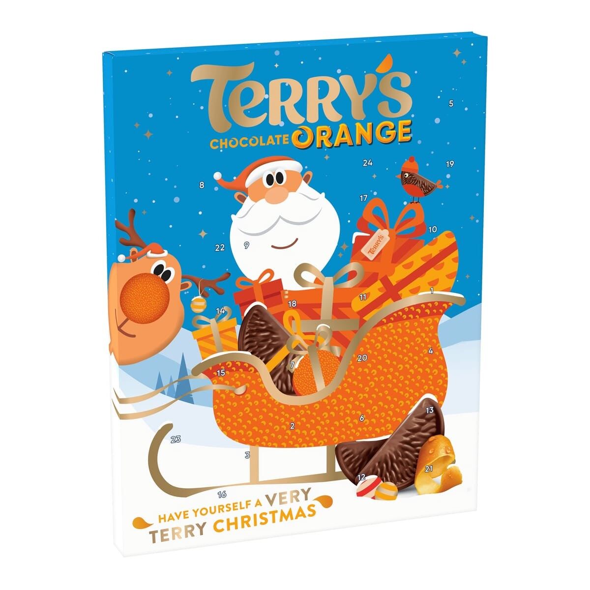 Terry's Chocolate Orange advent calendar box