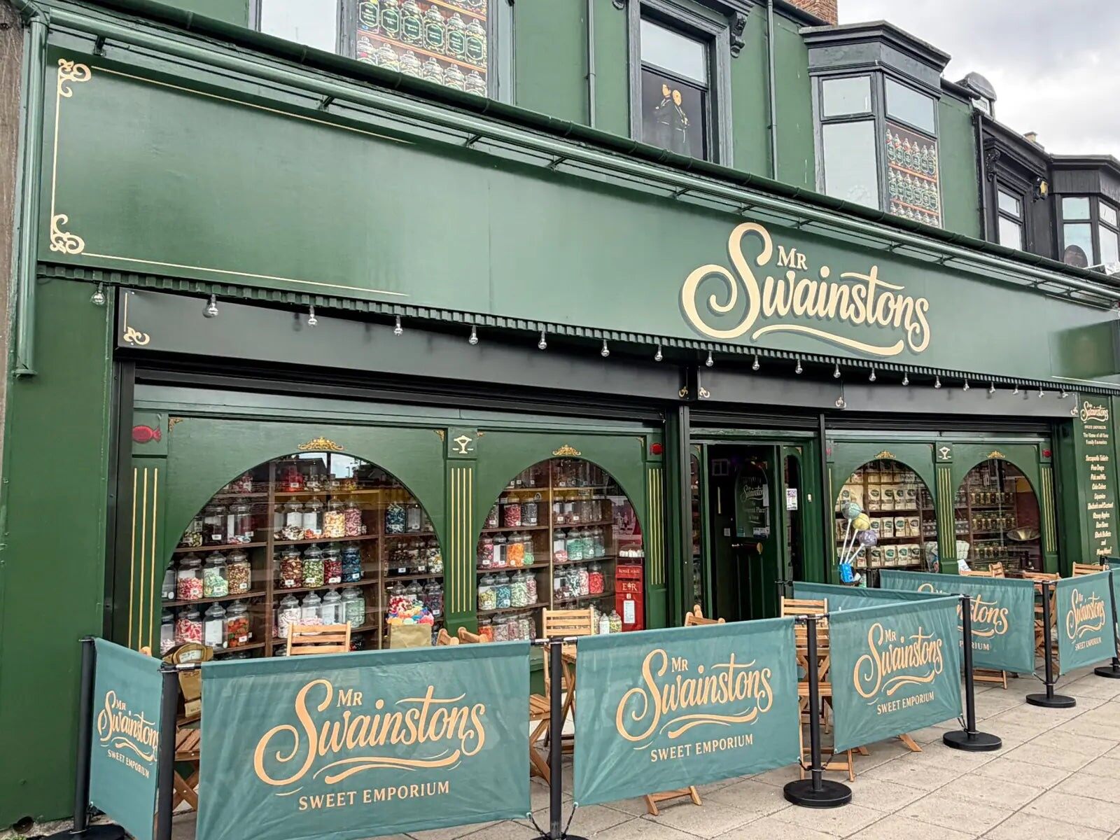 Mr Swainstons sweet shop in South Shields
